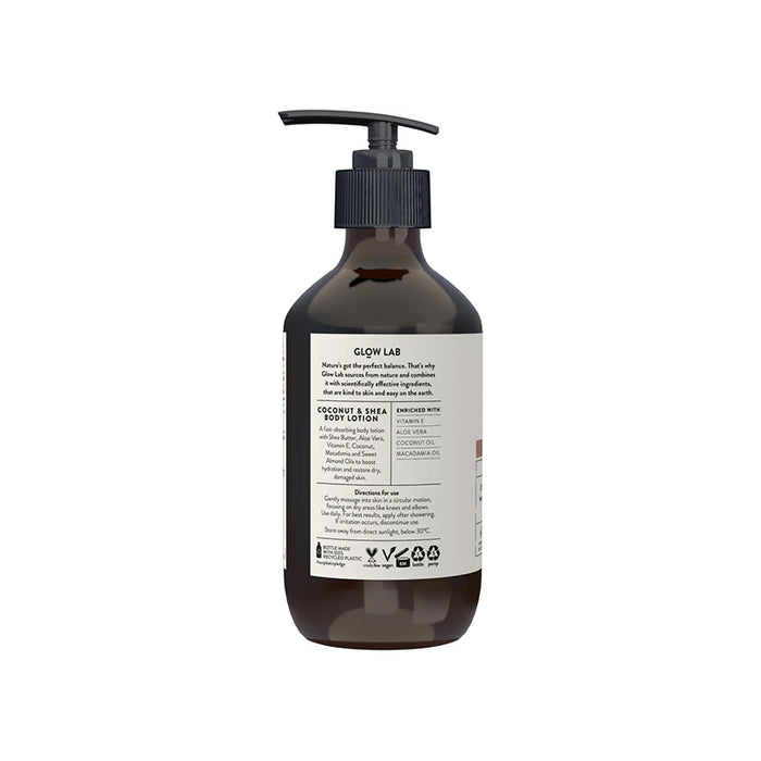 Glow Lab Coconut & Shea Body Lotion 400ml