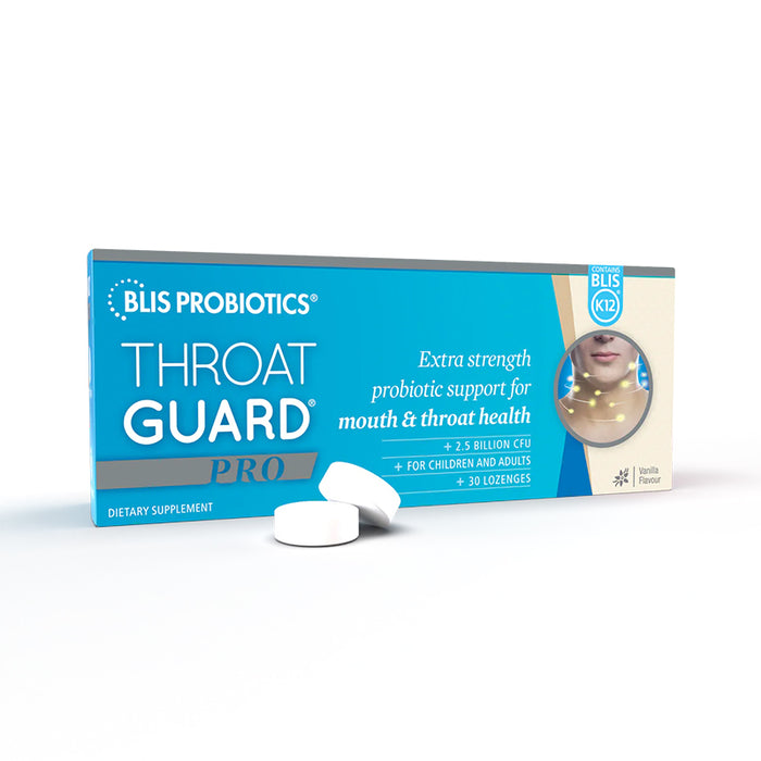 Blis Throat Guard Pro With Blis K12 30 Sore Throat Lozenges
