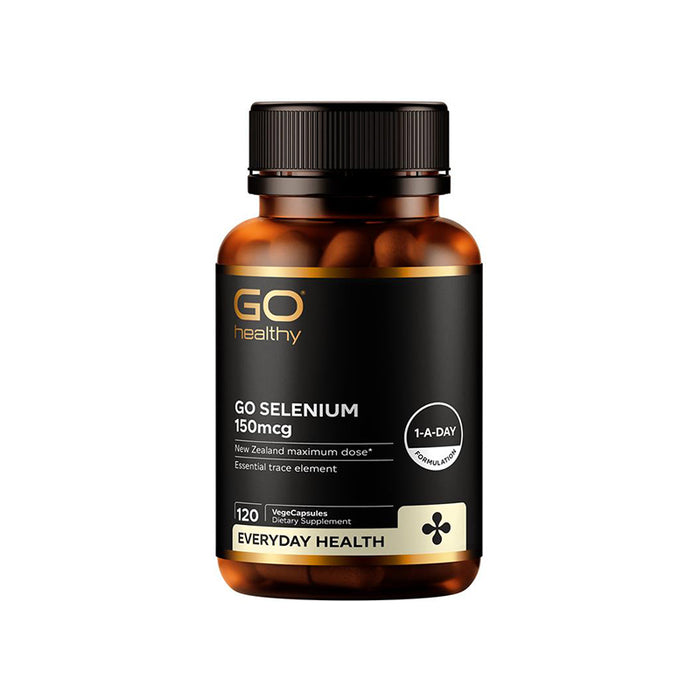 GO Healthy Selenium 150mcg 120 VegeCapsules