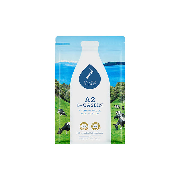 Taupo Pure A2 Whole Milk Powder 1kg