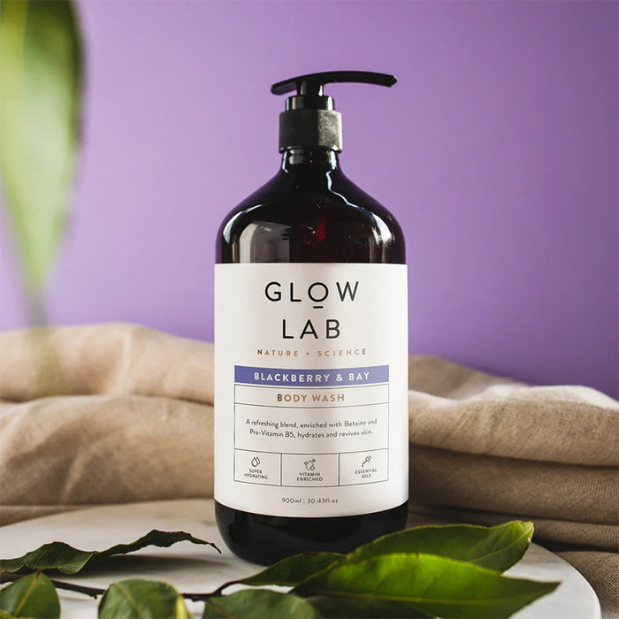 Glow Lab Body Wash Blackberry & Bay 900ml