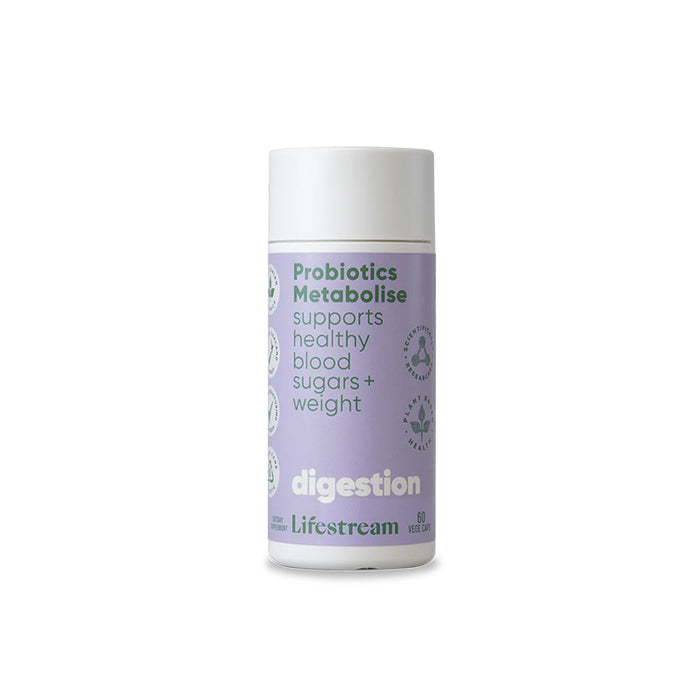 Lifestream Probiotics Metabolise 60 Vege Capsules