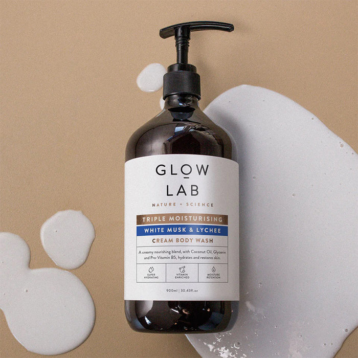 Glow Lab Body Wash Triple Moisturising 900ml