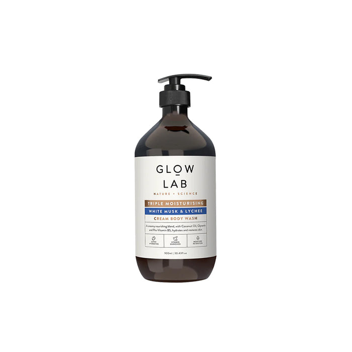 Glow Lab Body Wash Triple Moisturising 900ml