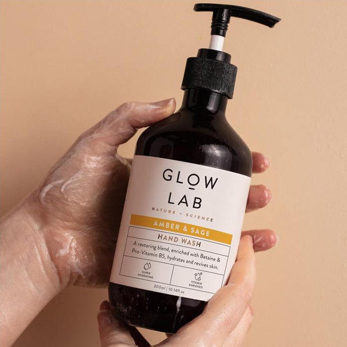 Glow Lab Hand Wash Amber & Sage 300ml