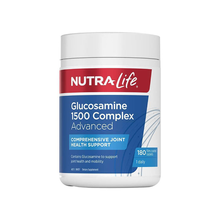 NutraLife Glucosamine 1,500 Complex Advanced 180 Tablets