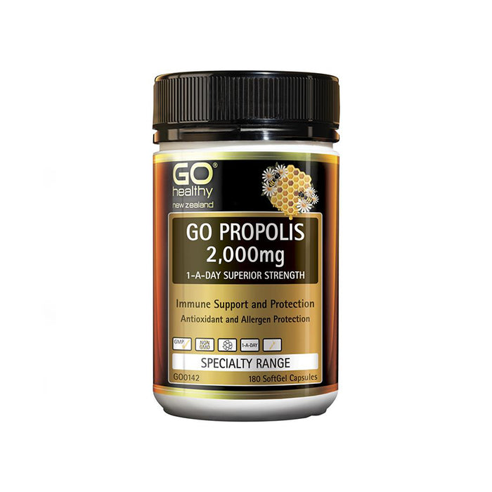 GO Healthy Propolis 2000mg 180 Capsules