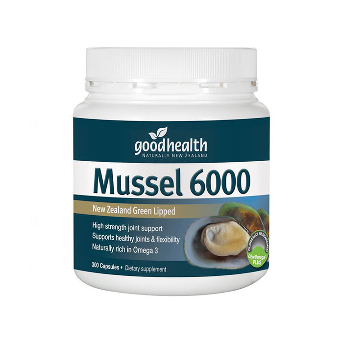 Good Health Mussel 6,000mg 300 Capsules