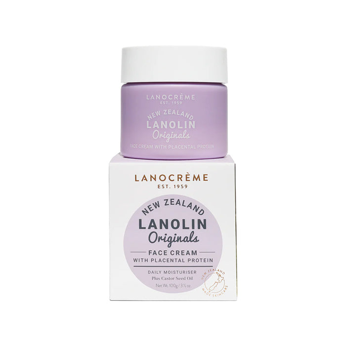 Lanolin Originals Face Cream with Placental Protein 100g