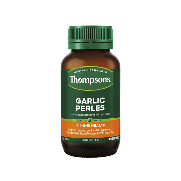 Thompson's Garlic Perles 180 Capsules