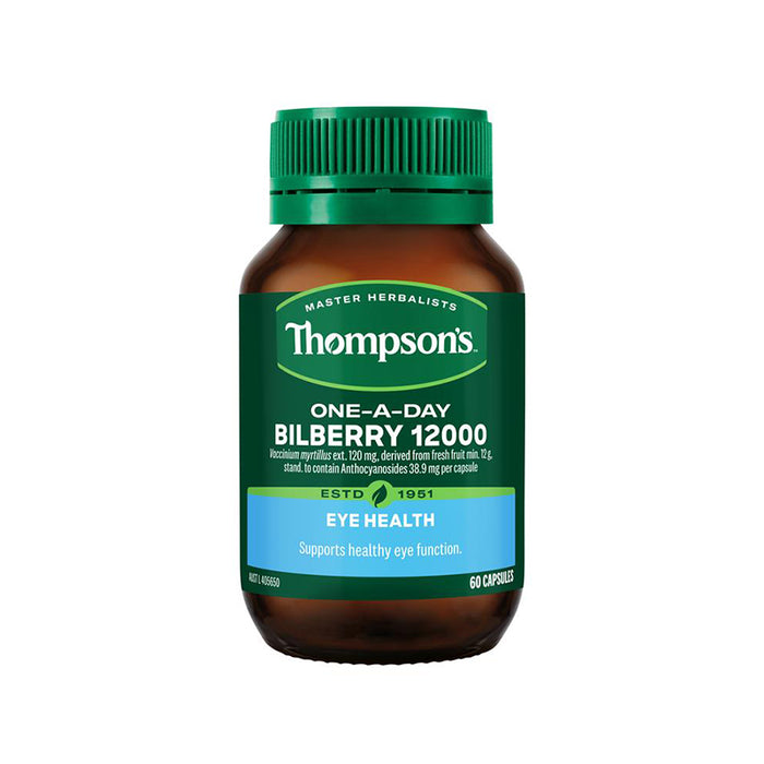 Thompson's One A Day Bilberry 12000mg 60 Capsules