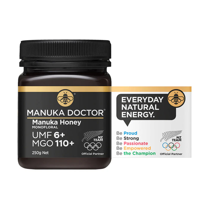 Manuka Doctor UMF 6+/ MGO110 Monofloral Manuka Honey 250g