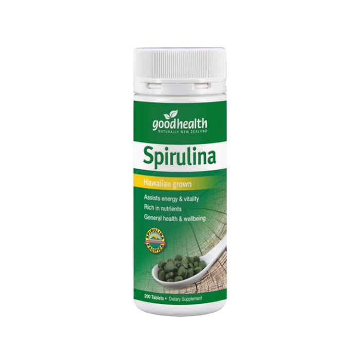 Good Health Spirulina 500mg 200 Tablets