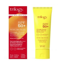 Trilogy SPF50 Omega-Boost Mineral Sunscreen 75ml SPF50 75ml TRFC153