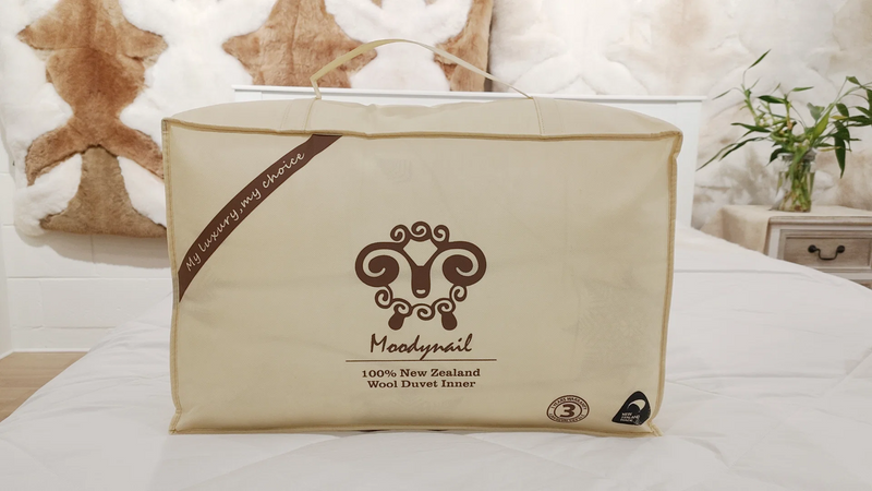 Moodynail - 100% New Zealand Made Wool Duvet Inner 500 GSM Moodynail