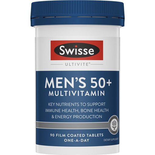 Swisse Men's Multivitamin 50+ 90 Tablets Swisse