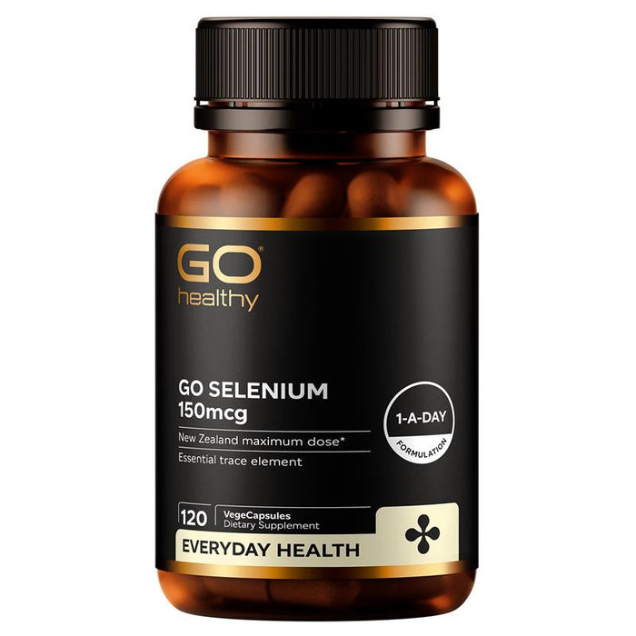 GO Healthy Selenium 150mcg 120 VegeCapsules Go Healthy