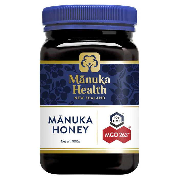 Manuka Health MGO 263+ UMF10 Manuka Honey 500g vitalityhub