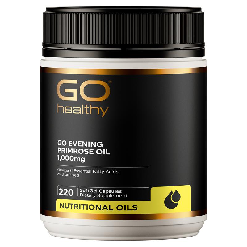 GO Healthy Evening Primrose Oil 1,000mg 220 Capsules Go Healthy