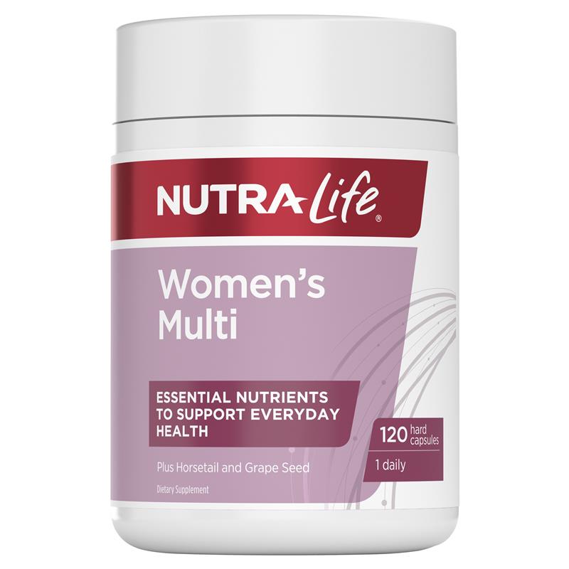 NutraLife Women's Multi One-A-Day 120 Capsules NutraLife