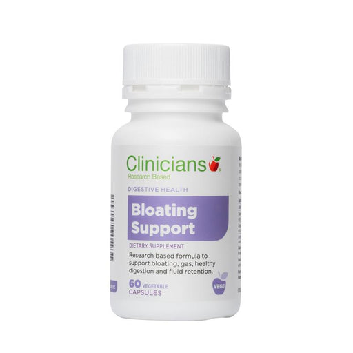 Clinicians Bloating Support Vege Caps 60s