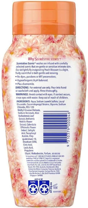 Vagisil Peach Blossom Sensitive Scents Daily Intimate Wash 240 ml 2027/04