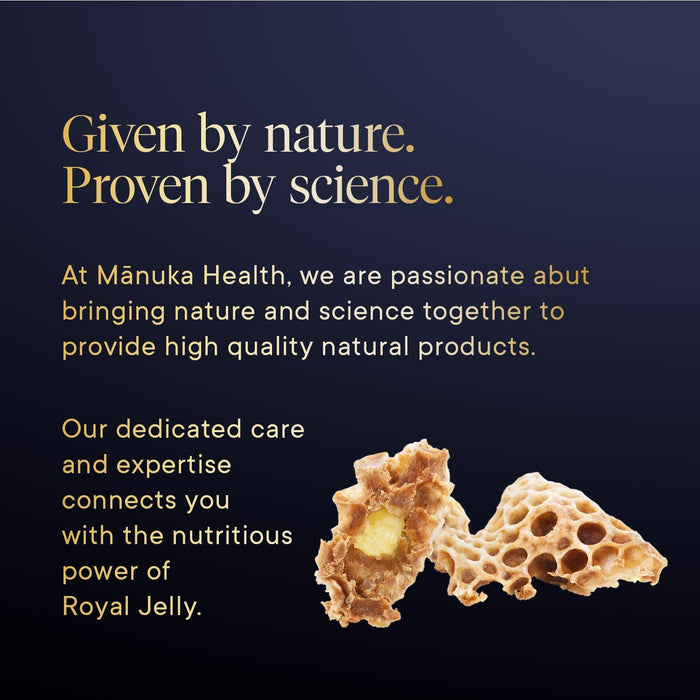 Manuka Health Royal Jelly Capsules 1000mg | 365 Capsules | Premium New Zealand Royal Jelly Supplement for Beauty & Vitality vitalityhub