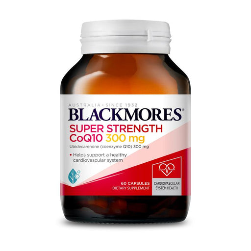 Blackmores Super Strength CoQ10 300mg 60 Capsules Blackmores