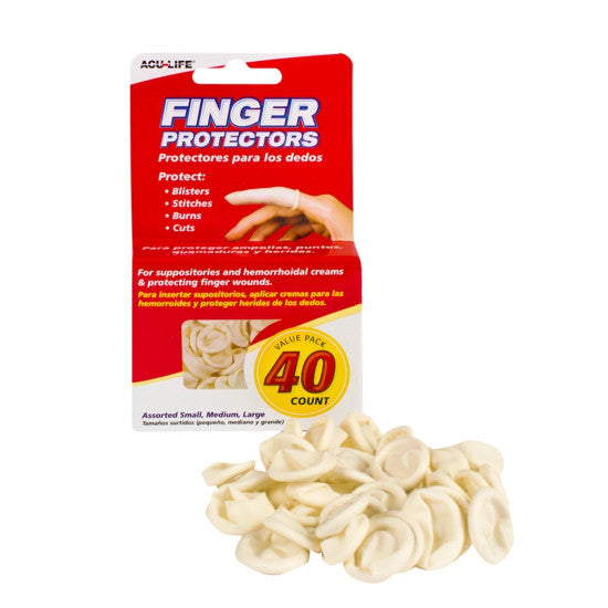 Acu-Life Finger Cot 40 Pack