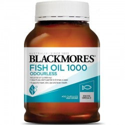 Blackmores Odourless Fish Oil 1000mg 400c