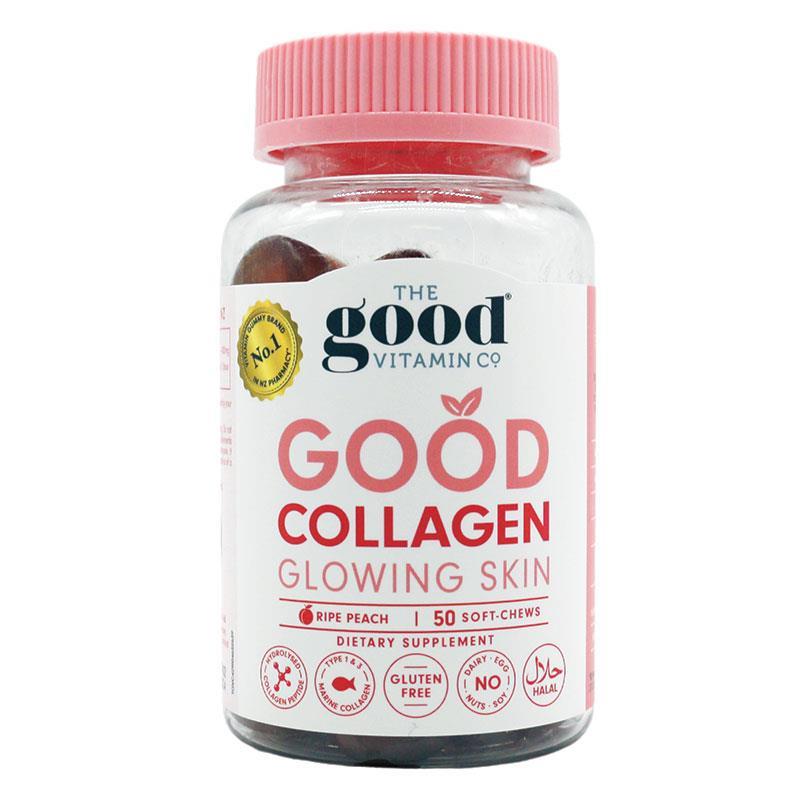 The Good Vitamin Co Good Adult Collagen Glowing Skin 50 Soft-Chews The Good Vitamin Co