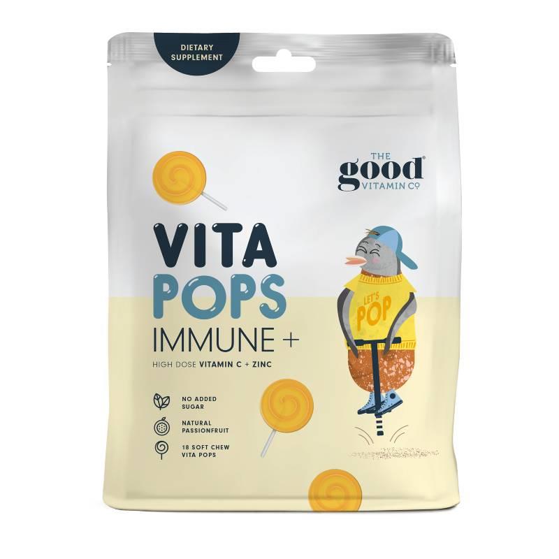The Good Vitamin Co Vita Pops Immune+ 18 Soft-Chews The Good Vitamin Co