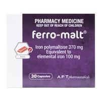 AFT Ferro-Malt Capsules 100mg 30s