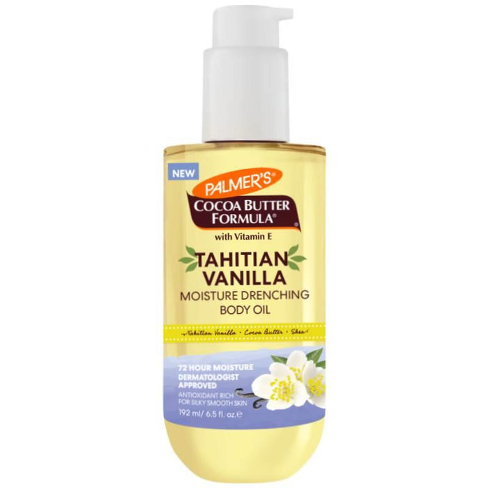 Palmer's Tahitian Vanilla Moisture Drench Body Oil 192ml