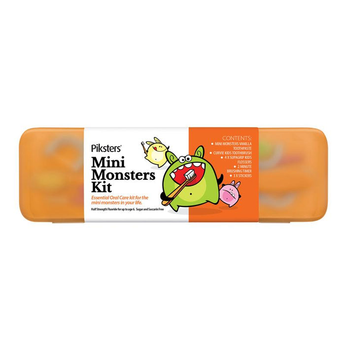 Piksters Mini Monsters Oral Care Kit