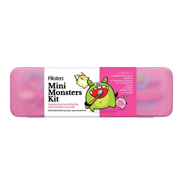 Piksters Mini Monsters Oral Care Kit
