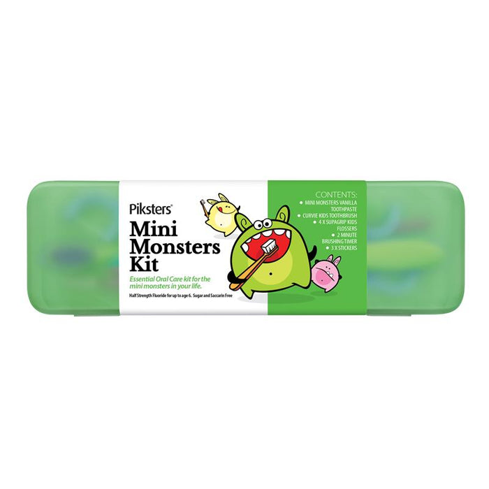 Piksters Mini Monsters Oral Care Kit