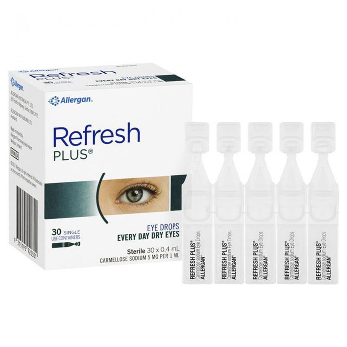 Refresh PLUS Tear Drops 30 vials * 0.4ml 2026/10