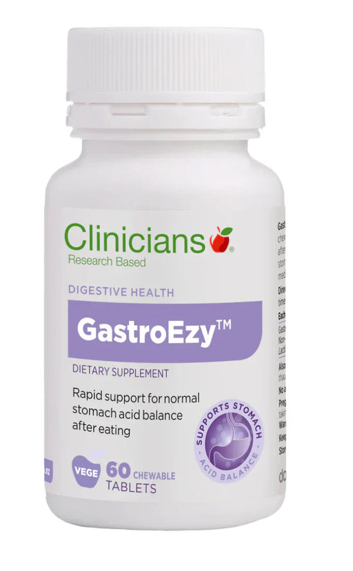 Clinicians GastroEzy Chewable Tabs 60s