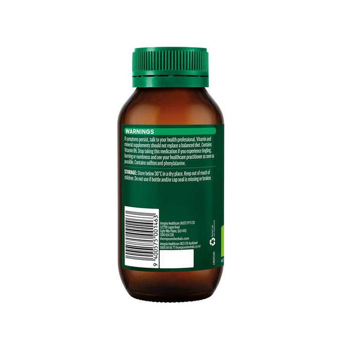 Thompson's Organic Magnesium 120 Tablets