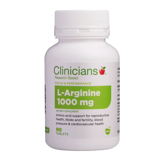 Clinicians L-Arginine Tablets 90s