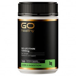 Go Healthy lecithin 1500mg 120c 1500mg
