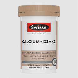 Swisse Ultiboost Calcium D3 K2 D3+K2
