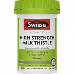Swisse Ultiboost High Strength Milk Thistle 35000mg